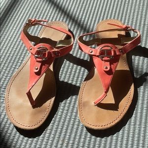 Tommy Hilfiger Peach Sandals